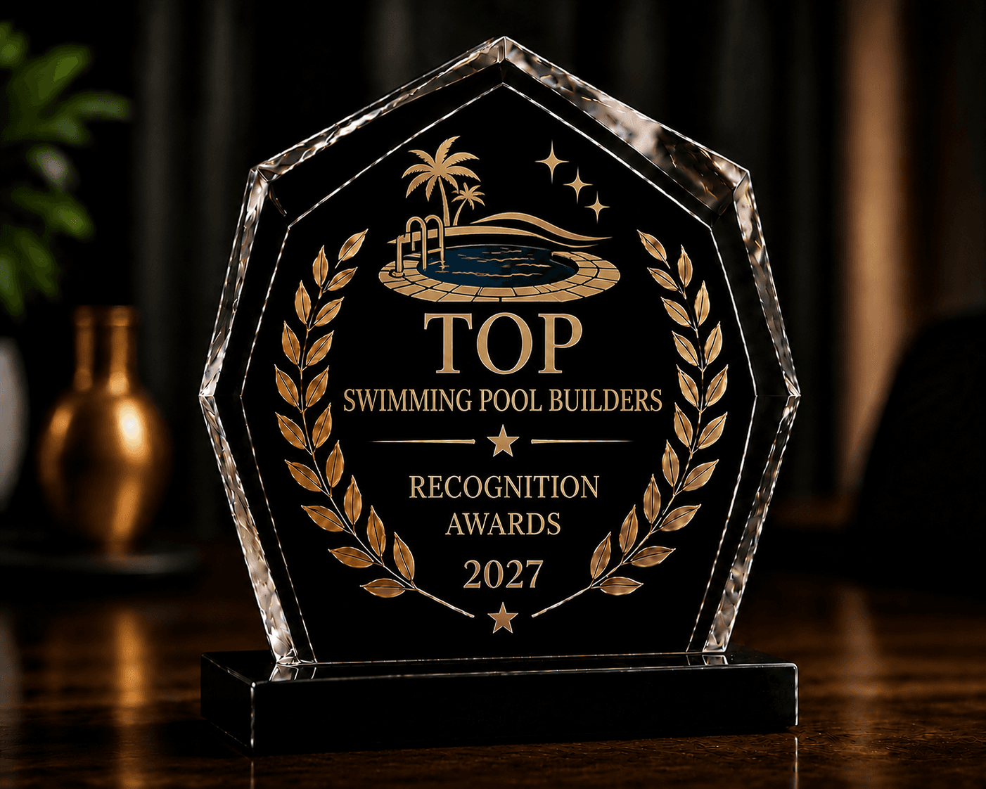 TopSwimmingPoolBuilders.com recognition award